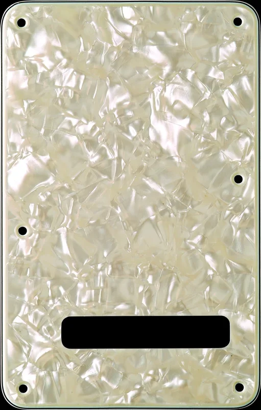 Fender Backplate – Stratocaster – Aged White Pearl 4-Ply