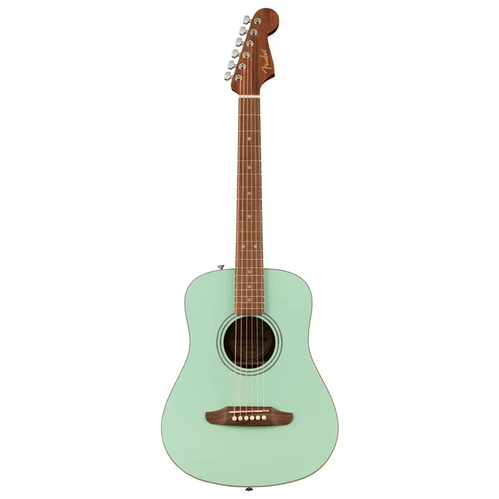 Fender California Standard Redondo Mini w/Bag Spruce Top – Surf Green