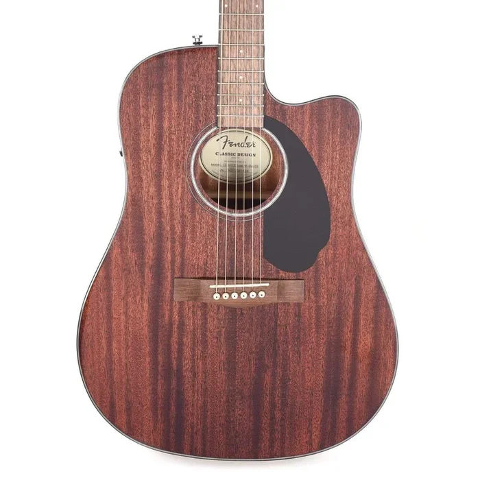 Fender CD-60SCE All Mahogany Acoustic Guitar – Natural