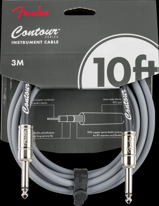Fender Contour 10′ Cable, INS
