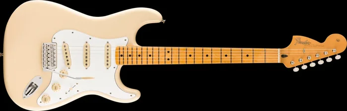 Fender Jimi Hendrix Stratocaster Electric Guitar w/Maple Fretboard – Olympic White