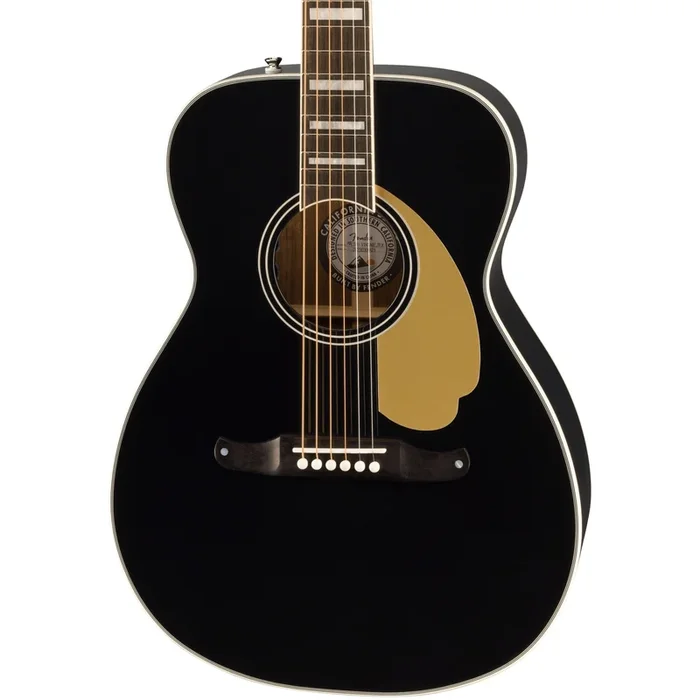 Fender Malibu Vintage Acoustic Electric Guitar – Black