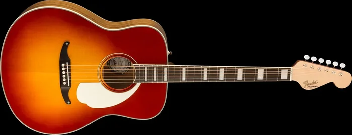 Fender Palomino Vintage Acoustic Guitar – Gold Pickguard – Sienna Sunburst