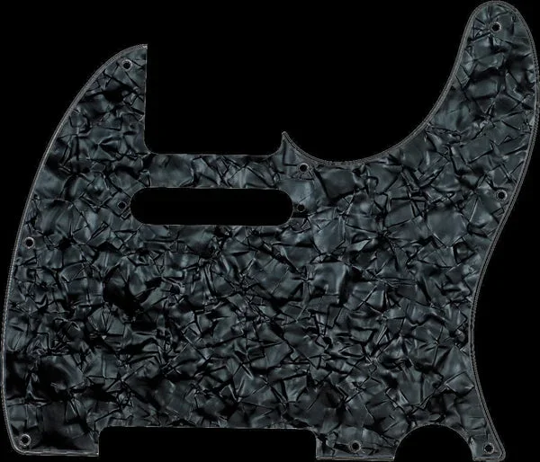Fender Pickguard – Telecaster 8-Hole – Black Pearl 4-Ply