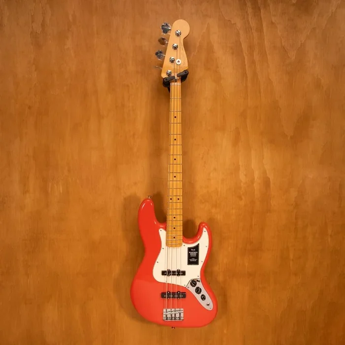 Fender Player II Jazz Bass w/Maple Fretboard – Coral Red (B-Stock)