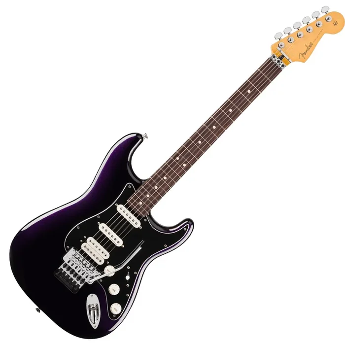 Fender Player II Modified Stratocaster HSS Floyd Rose Electric Guitar Rosewood in Dusk – 0147440310