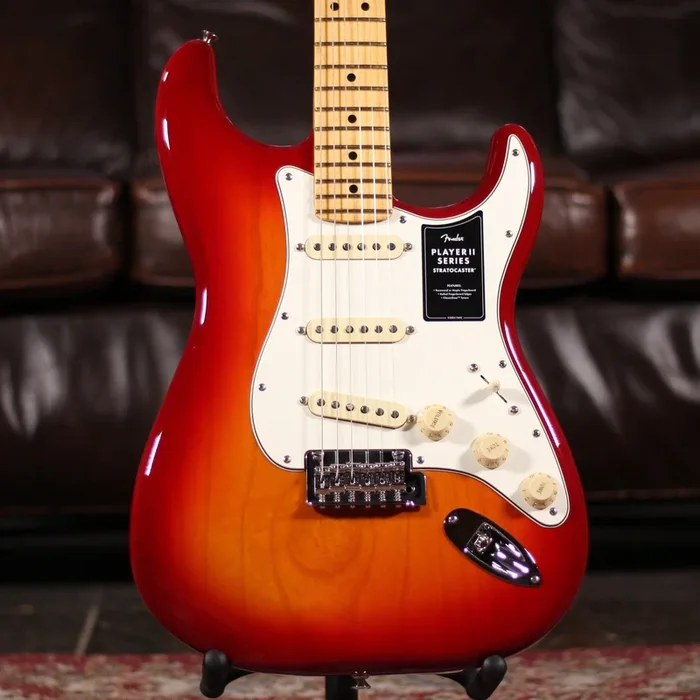 Fender Player II Stratocaster – Aged Cherry Burst