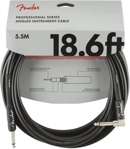 Fender Professional Series 18ft Angled Instrument Cable