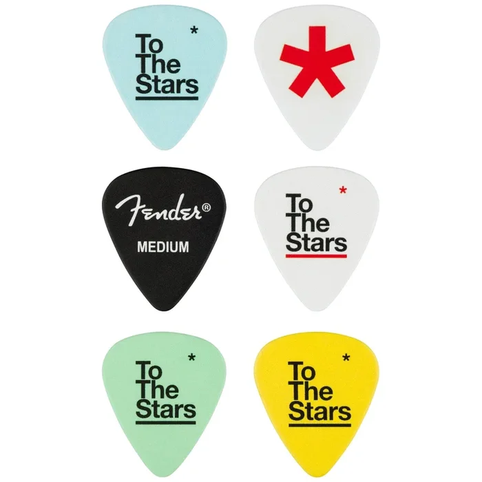 Fender Tom Delonge 351 Celluloid Picks Pack of 6 – 1980351463
