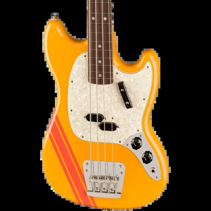 Fender Vintera® II ’70s Competition Mustang® Electric Bass, Competition Orange