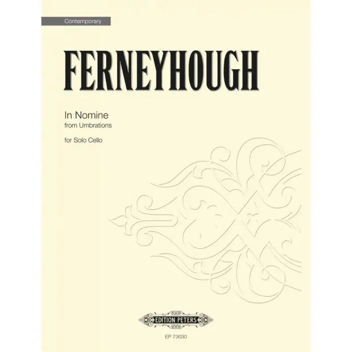 Ferneyhough, Brian – In Nomine (from Umbrations)