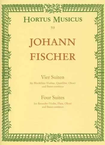 Fischer : Four Suites. : Treble Recorder & Piano: (Barenreiter)