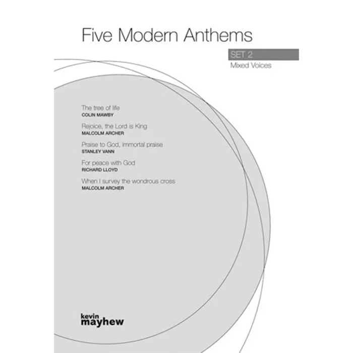 Five Modern Anthems Set 2 – SA Men