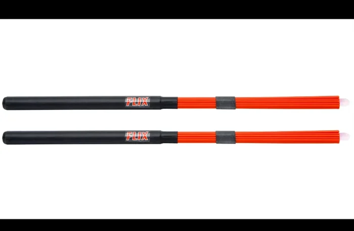 Flix Tips Medium Brush Rods w/Tip Orange
