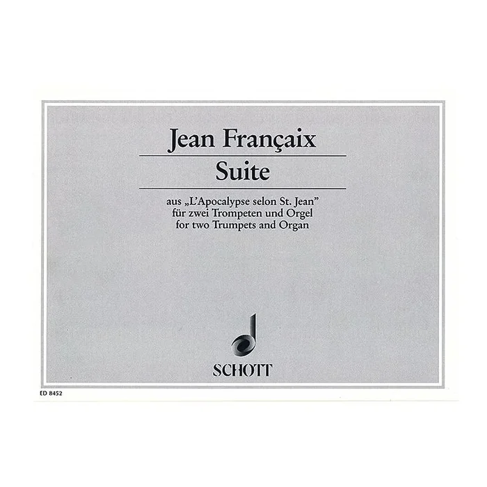 Françaix, Jean – Suite