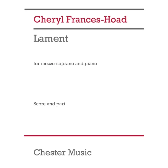 Frances-Hoad, Cheryl – Lament