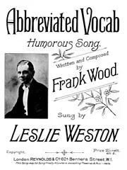 Frank Wood : Frank Wood : My Abbreviated Vocab – Piano, Voice – Faber Digital