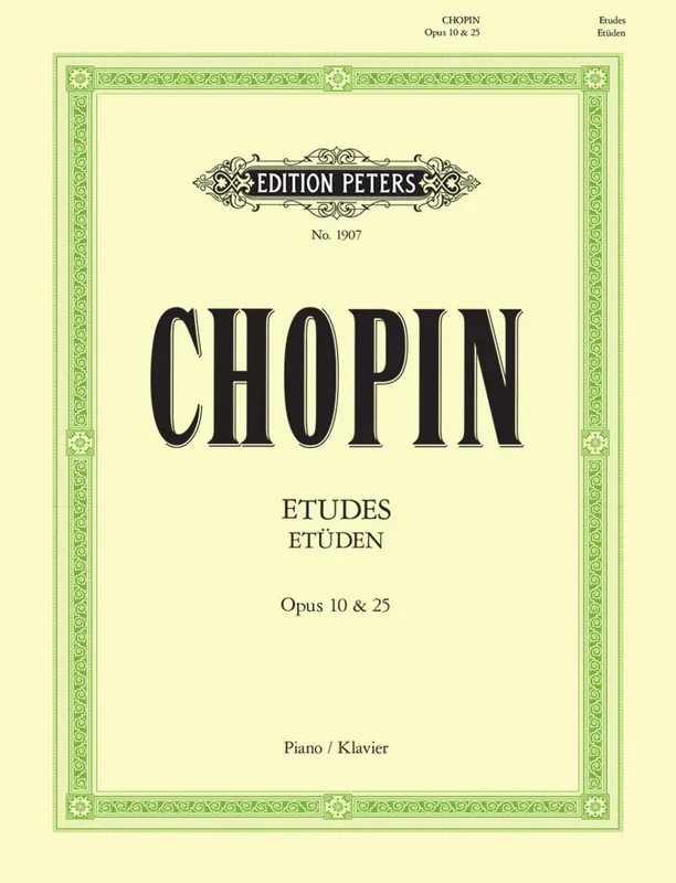 Frederic Chopin : Frederic Chopin : Etüde Op.10 No.8 – Piano – Faber Digital
