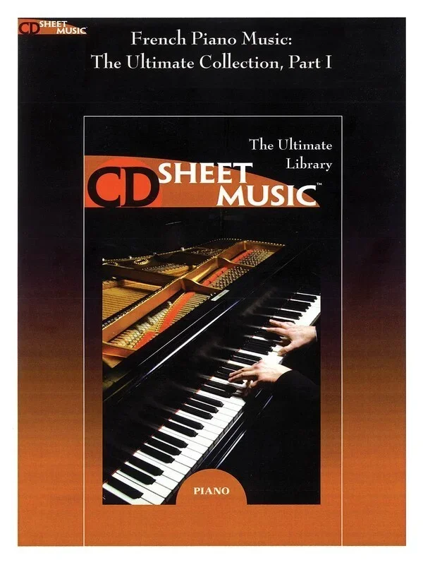 French Piano Music Ultimate Collection CDr Sheet (CD-Rom Only)
