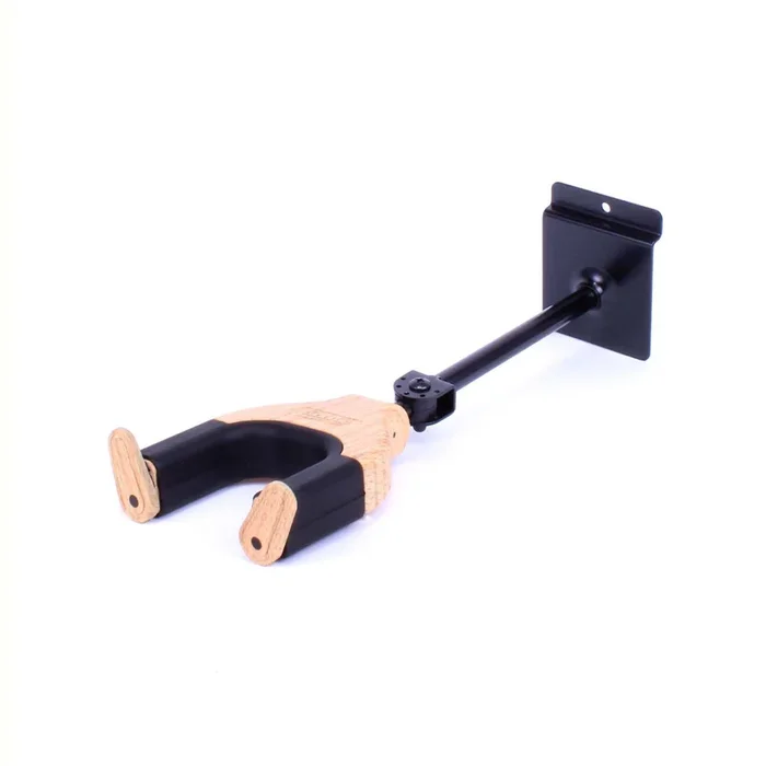 Fretz ‘Woodie’ Long Self-Securing Slatwall Guitar Hanger (Maple)