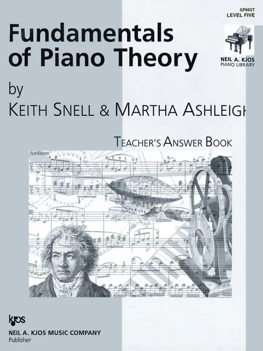 Fundamentals of Piano Theory: Level 5 Teacher’s Answer Book