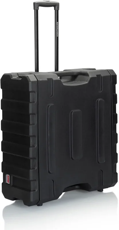 Gator Cases G-PROR-4U-19 4U, 19.25″ Deep Molded Audio Rack with Wheels