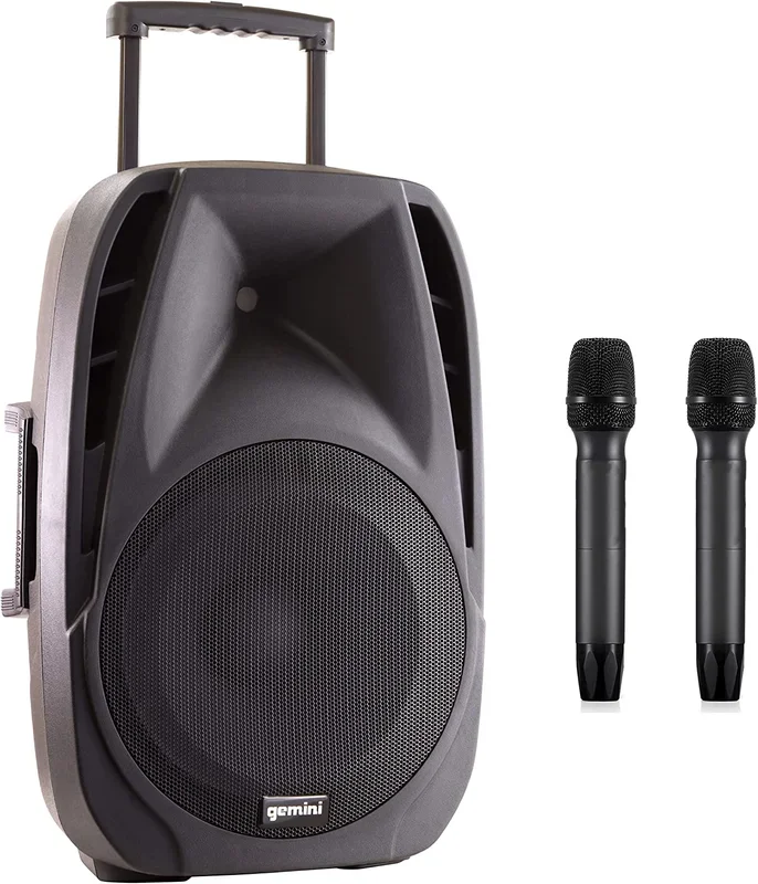 Gemini ES-15TOGO Mobile 15″ PA System