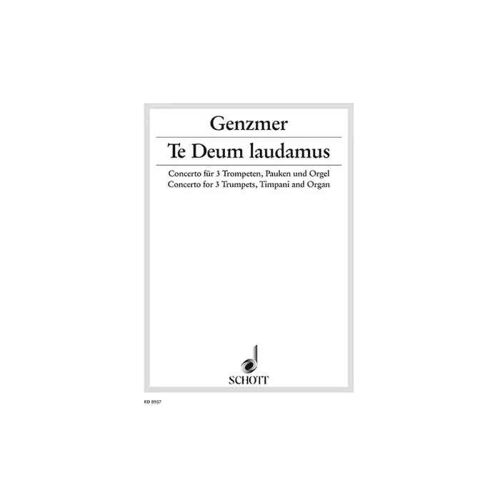 Genzmer, Harald – Te Deum laudamus GeWV 427
