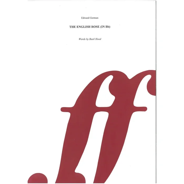 German, Edward – The English Rose (in Bb)