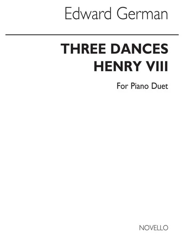 German Three Dances Henry Eighth Pd