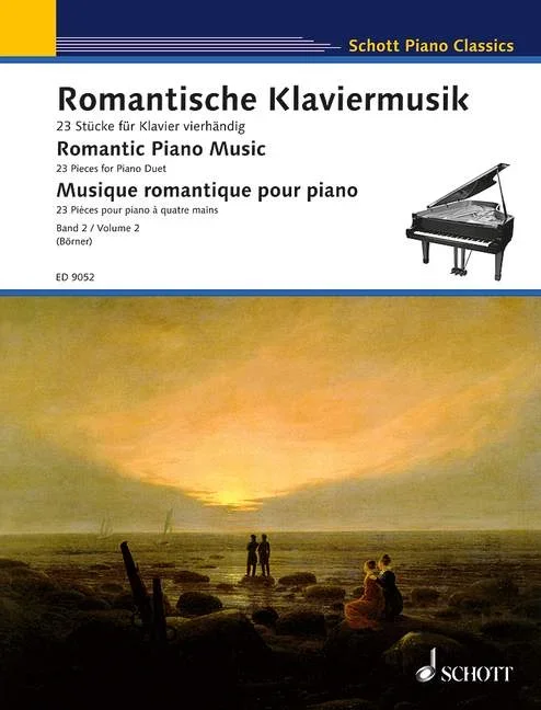 Gernsheim, Friedrich : Gernsheim, Friedrich : All’Ongarese, from: Dance Pieces – piano (4 hands) – Schott Digital