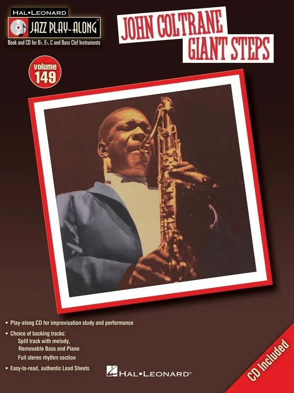 Giant Steps Jazz Play Along Book/CD V149 (Softcover Book/CD)