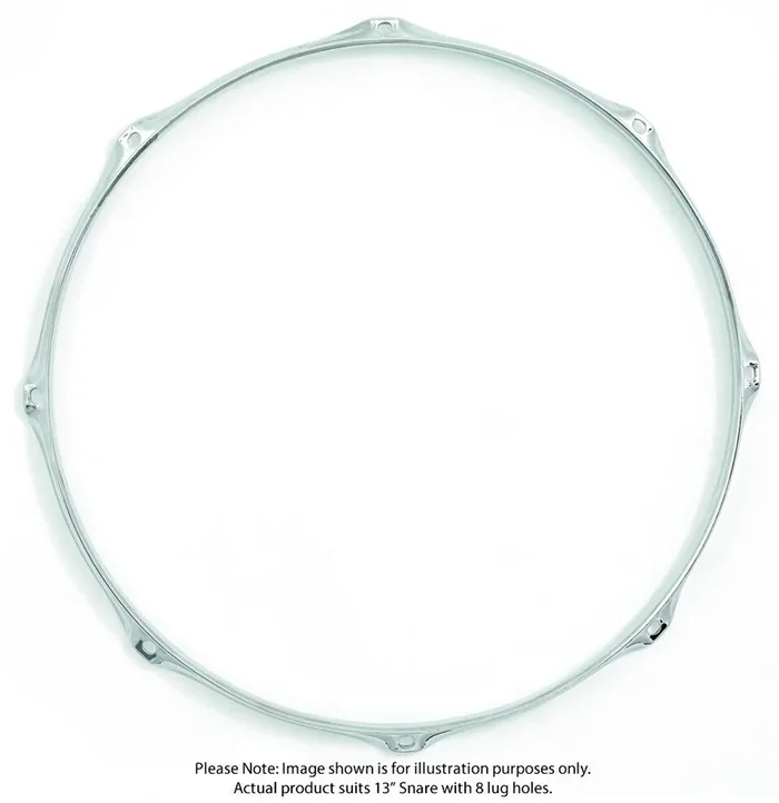 Gibraltar 13″/8 Lug Snare Batter Side Steel Power Hoop (Pk-1)