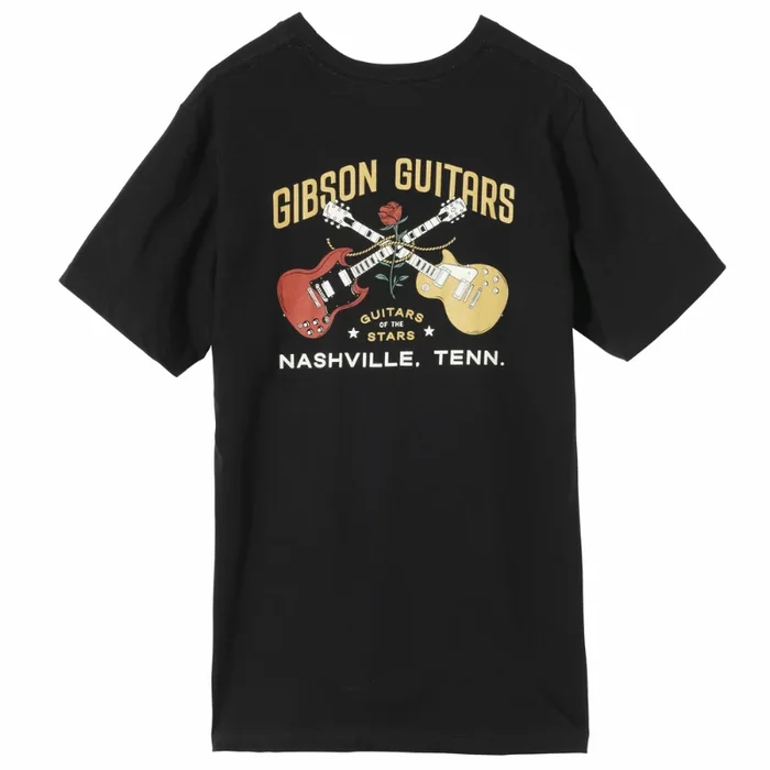 Gibson Guitars Of The Stars Shop Tee – Medium