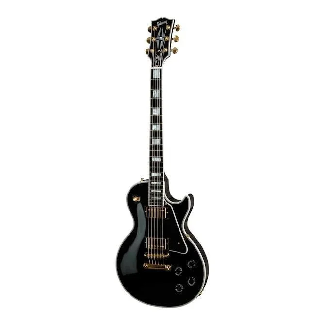 Gibson Les Paul Custom Electric Guitar – Ebony Gloss and Ebony Fingerboard