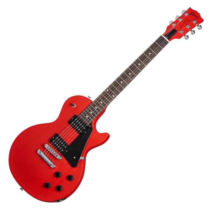 Gibson Les Paul Modern Lite Electric Guitar in Cardinal Red Satin w/Soft Case – LPTRM00C7CH