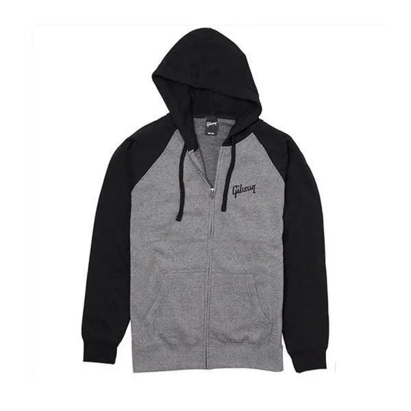 Gibson Logo Full Zip Hoodie L