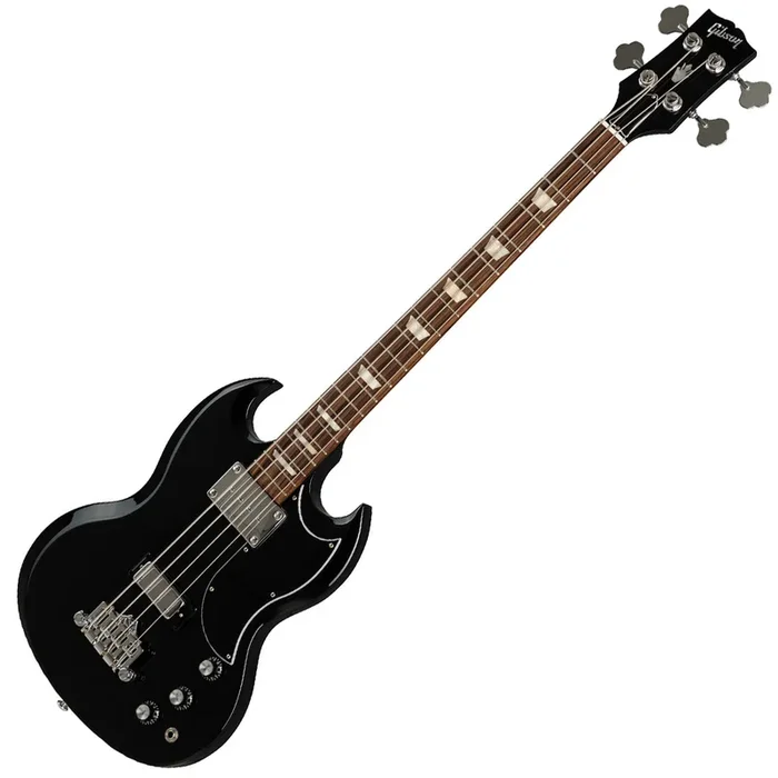 Gibson SG Standard Electric Bass in Ebony with Bag – BASG00EBCH