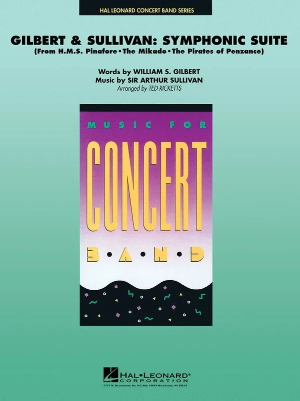Gilbert And Sullivan Symphonic Suite Sb4 (Music Score/Parts)