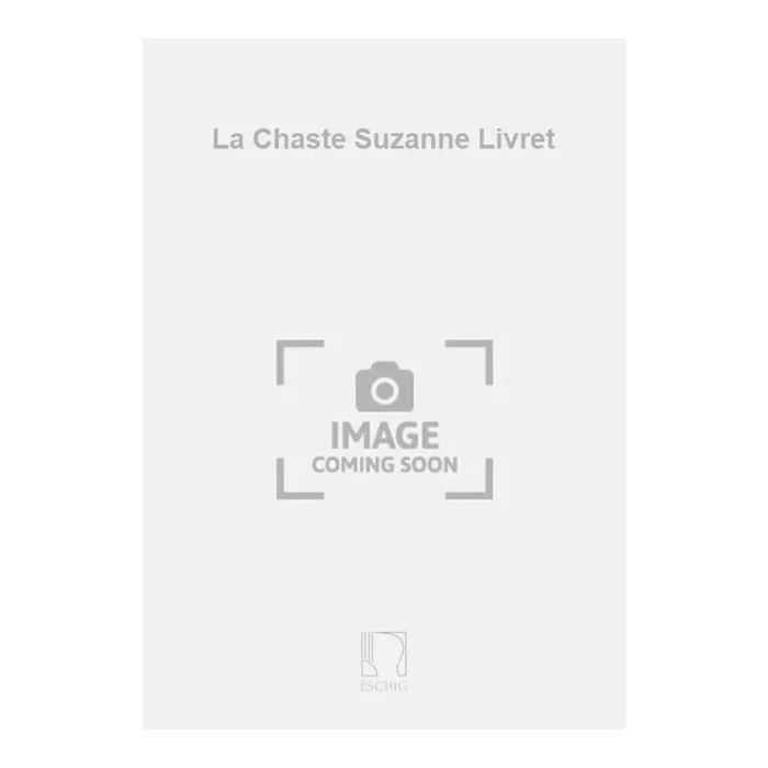 Gilbert, Jean – La Chaste Suzanne Livret