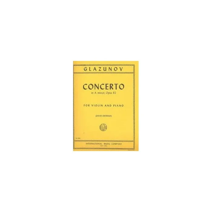 Glazunov, Alexander – Violin Concerto A minor op.82