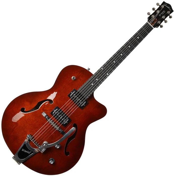 Godin 5th Avenue Uptown T Armond Hollow Body Electric Guitar in Havana Burst – 50970