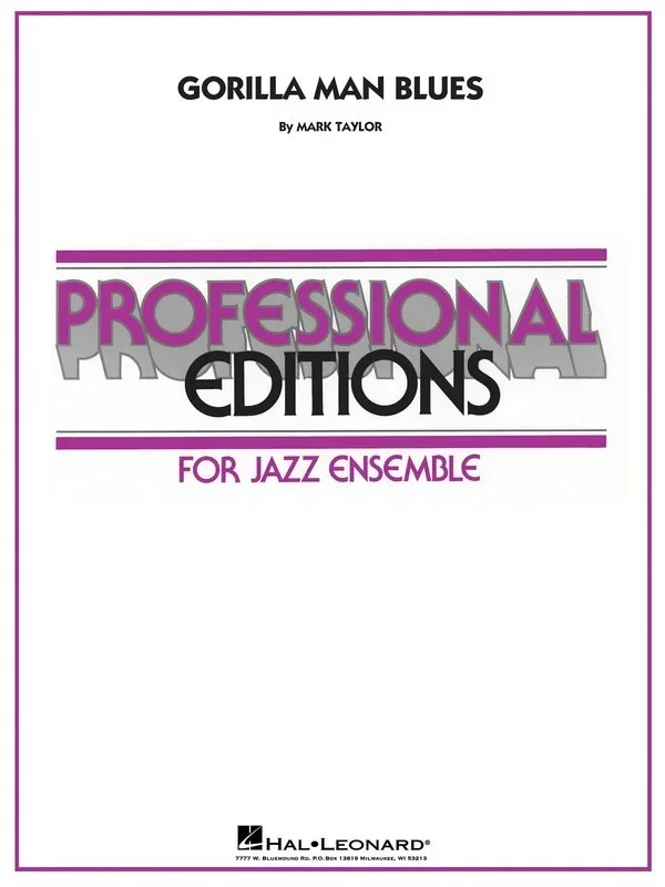 Gorilla Man Blues Pe5 (Music Score/Parts)