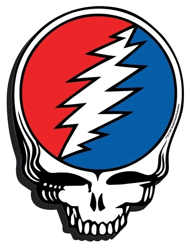 GRATEFUL DEAD (SKULL LOGO) CHUNKY MAGNET