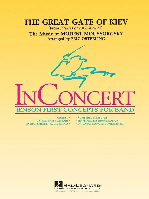 Great Gate Of Kiev Jenson First Concept Series (Music Score/Parts)