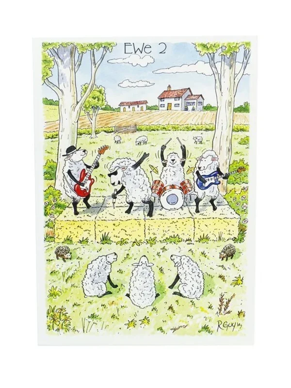 Greeting Card Ewe 2
