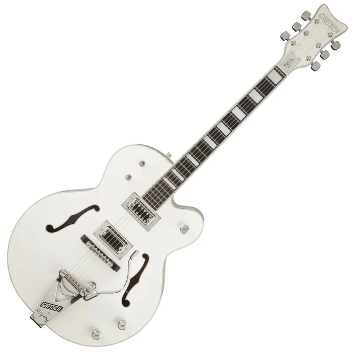 Gretsch Billy Duffy Falcon G7593T Hollow Body Electric Guitar Bigsby in White Lacquer w/Case – 2401409805