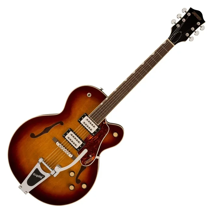 Gretsch G2420T Streamliner Hollow Body Electric Guitar Bigsby Laurel BroadTron BT 3S Pickups in Havana Burst – 2807200531