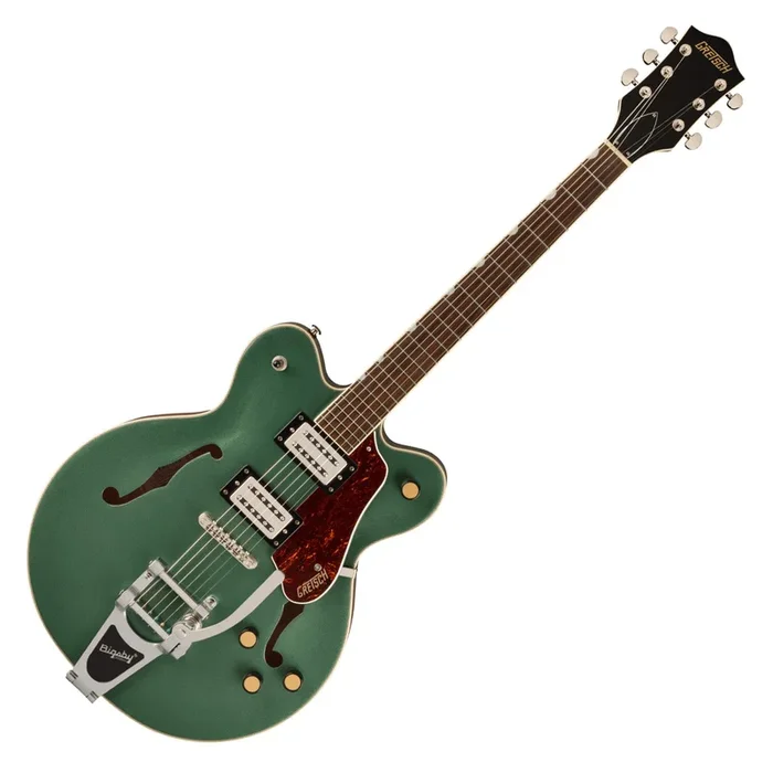 Gretsch G2622T Streamliner Center Block Semi Hollow Electric Guitar Bigsby Laurel BroadTron BT 3S Pickups in Steel Olive – 2807250530