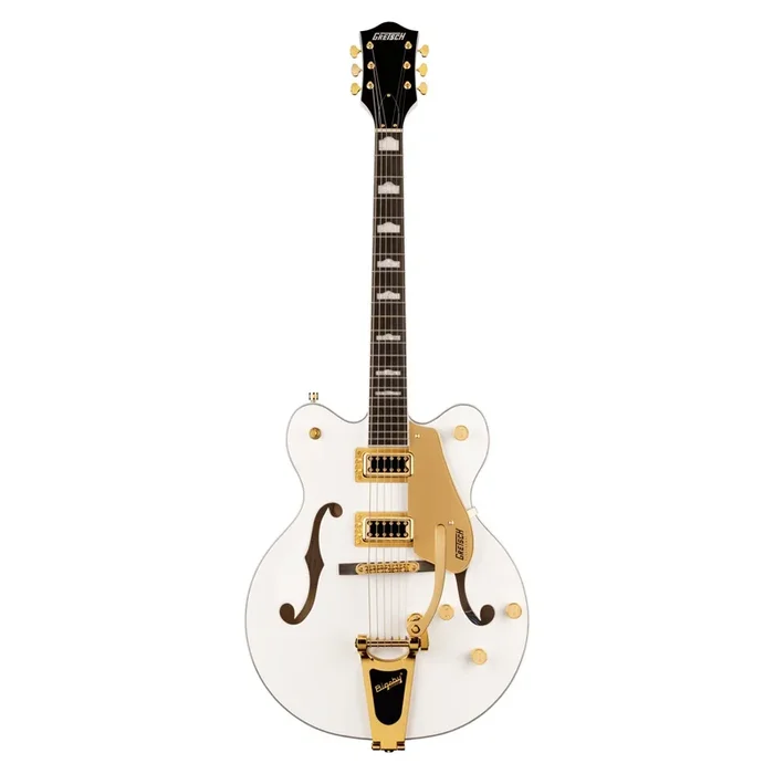 Gretsch G5422TG Electromatic Classic Hollow Body Electric Guitar Bigsby – Snowcrest White